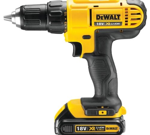 Dewalt 18V 1.5Ah 13Mm Li-Ion Çift Bataryalı Profesyonel Darbesiz Matkap/Vidalama