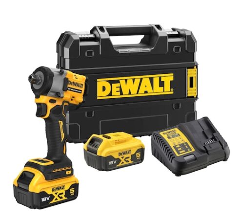 Dewalt 18V 5.0AH Çift Bataryalı Li-Ion Şarjlı Somun Sıkma